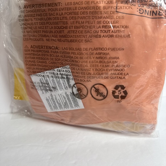 Sun Squad Tie-Dye Orange Inflatable Swimming Tube with Side Grip Handles 33" NEW - Picture 3 of 3